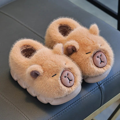 Chaussons Capybara câlin, parent et enfant