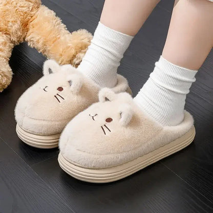 Chaussons Chat endormi, pointures simples