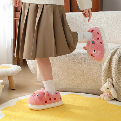 Chaussons Chat rose