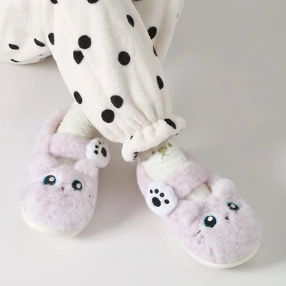 Chaussons babies Minou tacheté