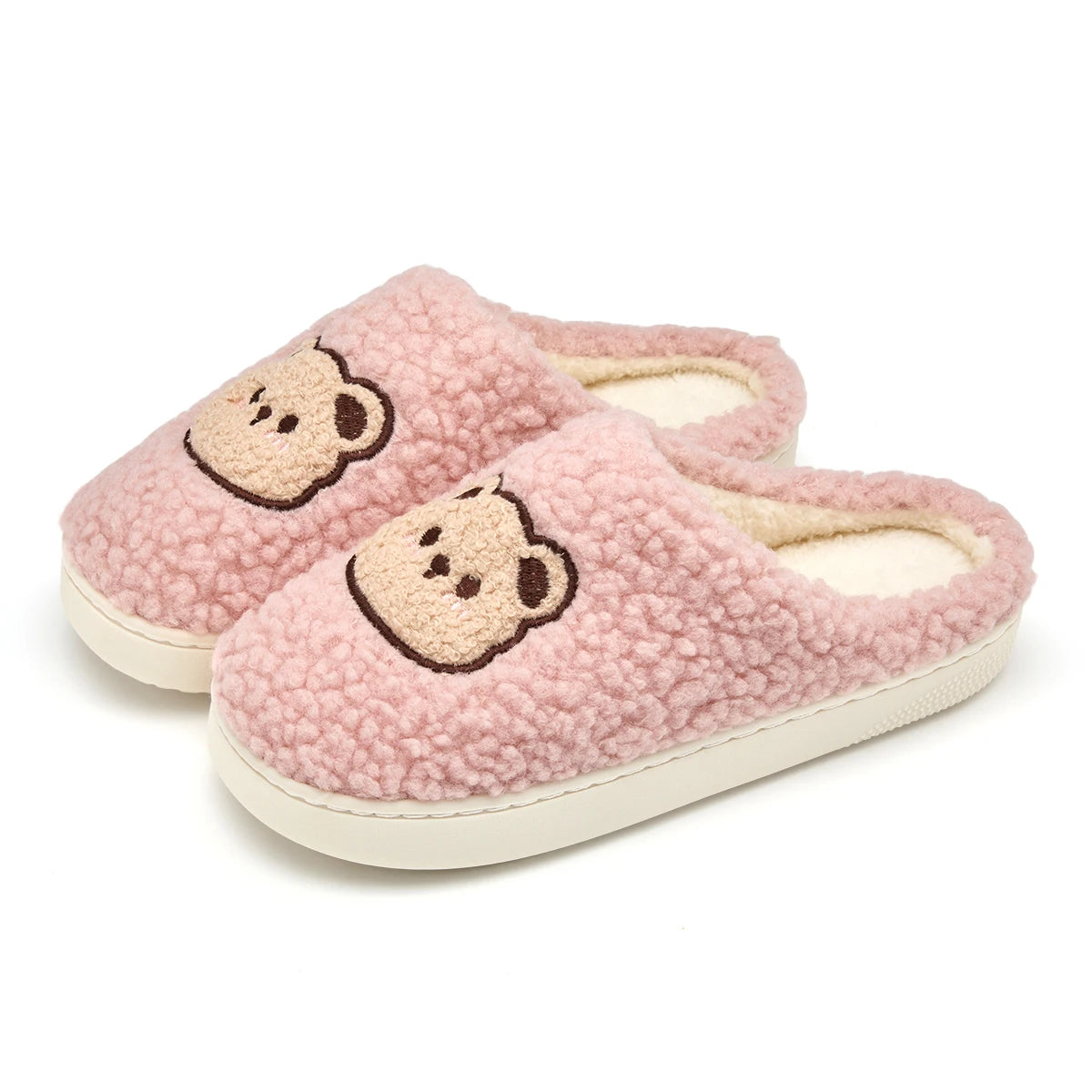Chaussons Ourson bouclette