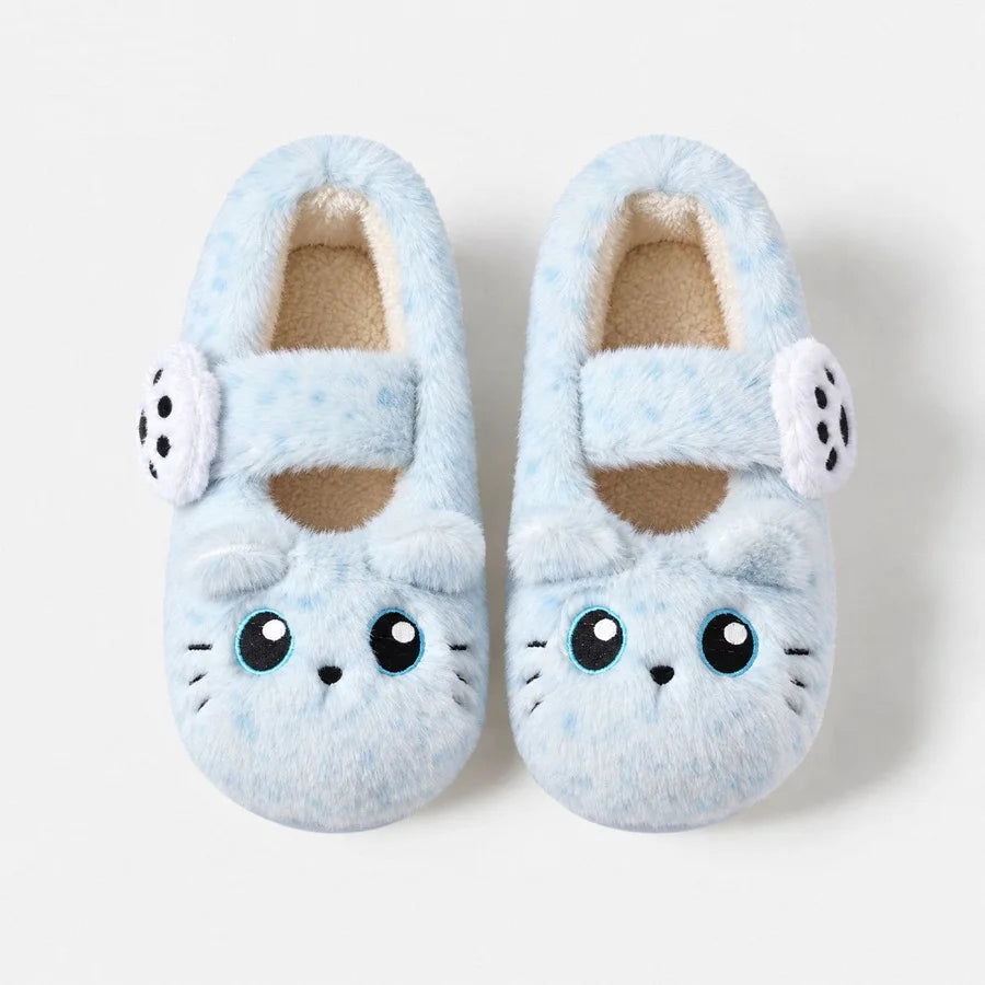 Chaussons babies Minou tacheté