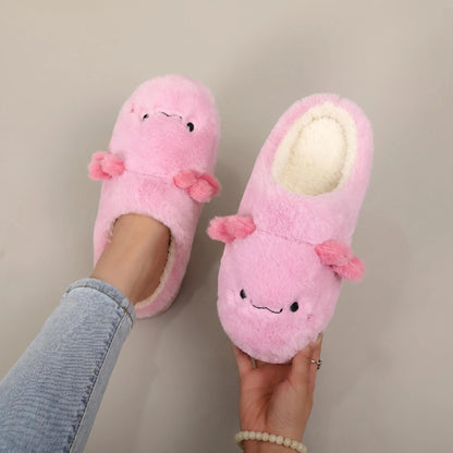 Chaussons bouclette à motifs