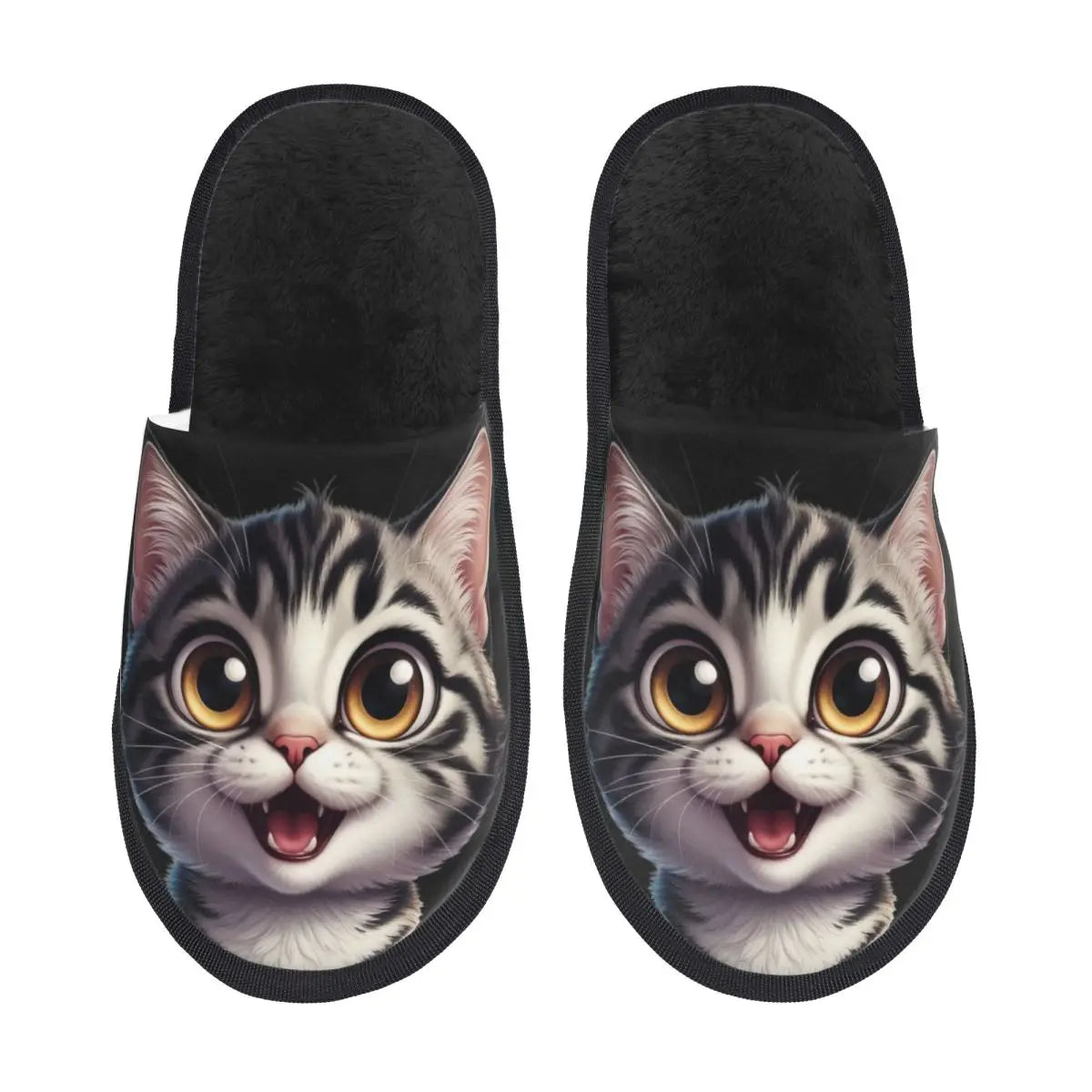 Chaussons Portrait de chat