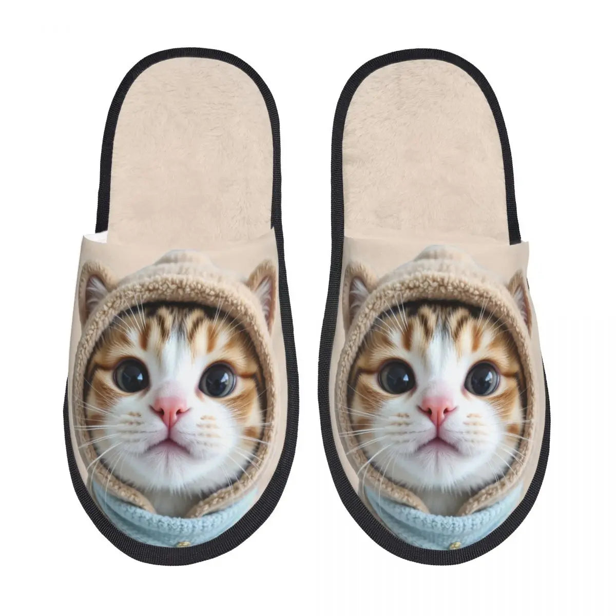 Chaussons Portrait de chat