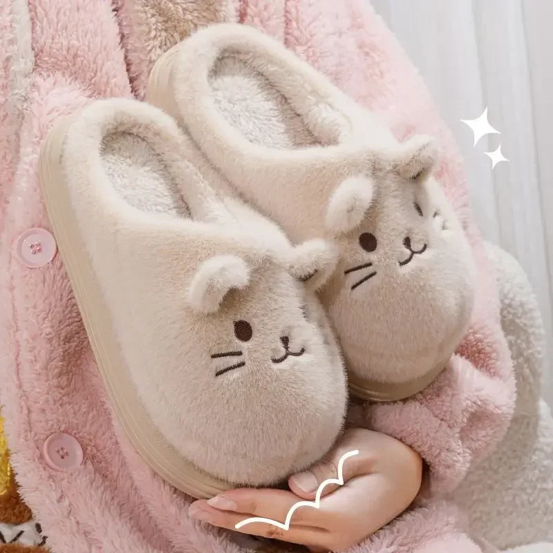 Chaussons Chat endormi, pointures simples