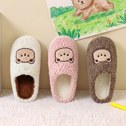 Chaussons Ourson bouclette