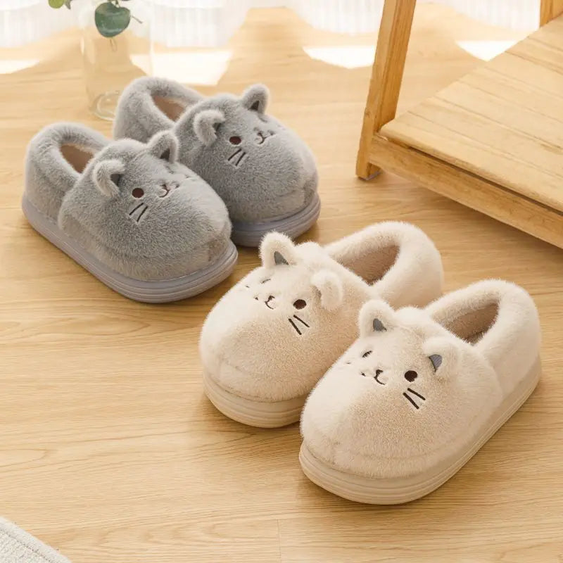 Chaussons Chat endormi