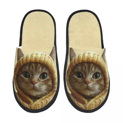 Chaussons Portrait de chat