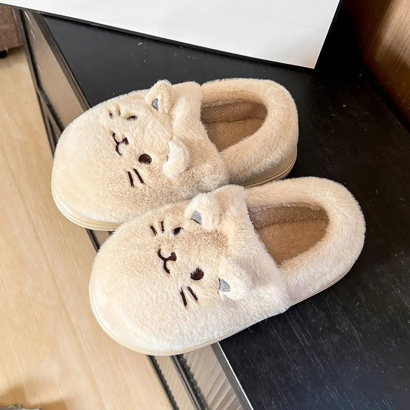 Chaussons Chat endormi