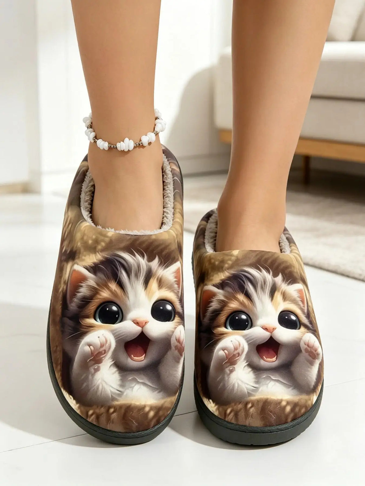 Chaussons Chat 3D imprimé