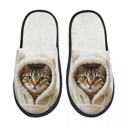 Chaussons Portrait de chat