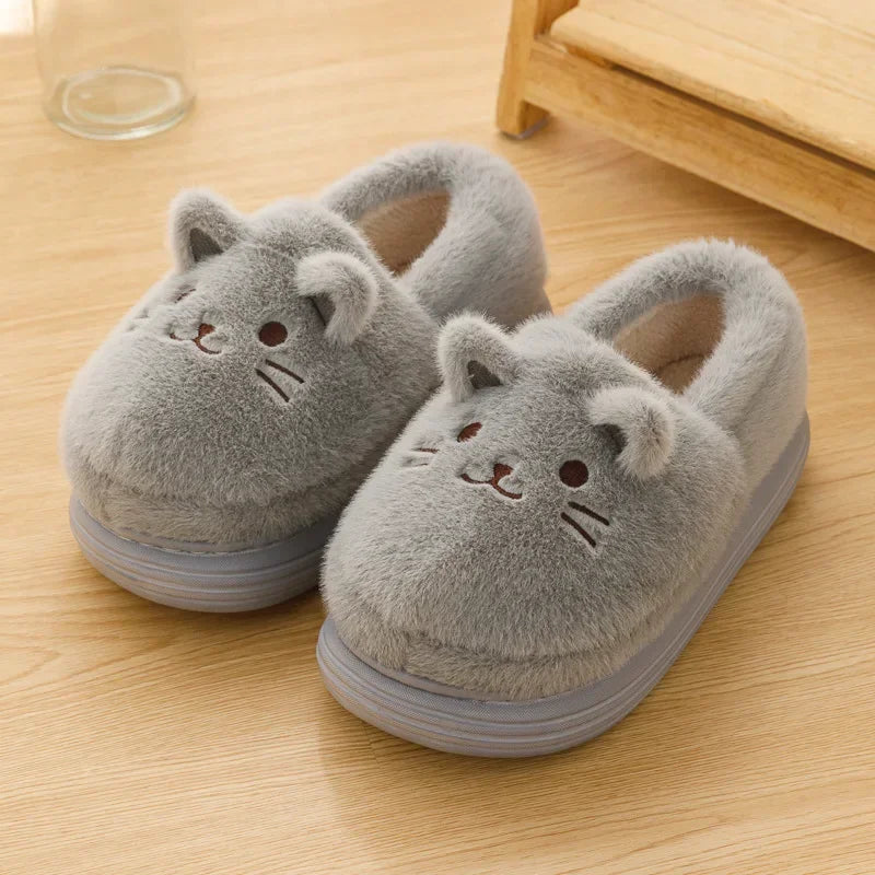 Chaussons Chat endormi, pointures simples