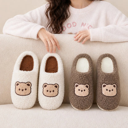 Chaussons Ourson bouclette
