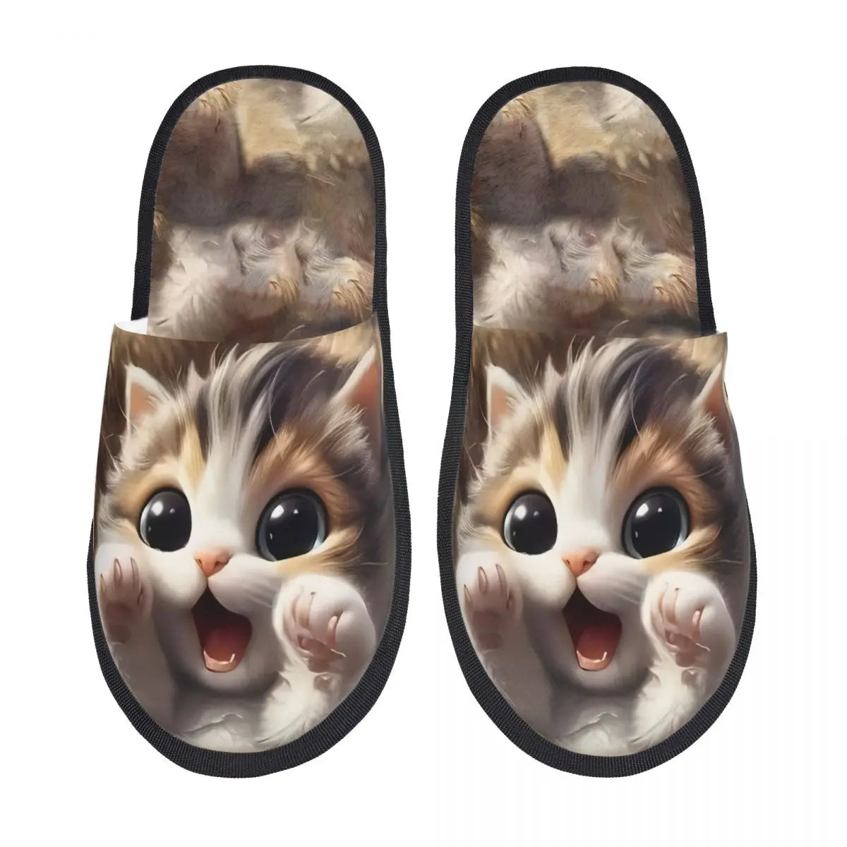 Chaussons Portrait de chat