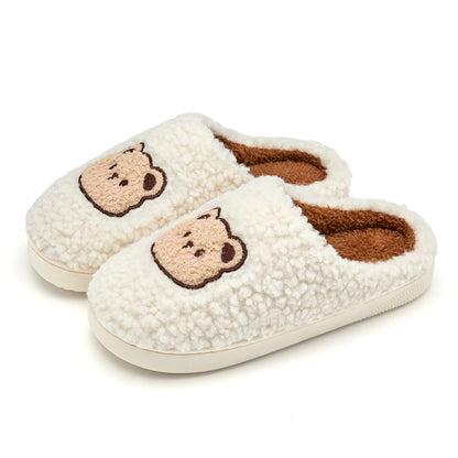 Chaussons Ourson bouclette