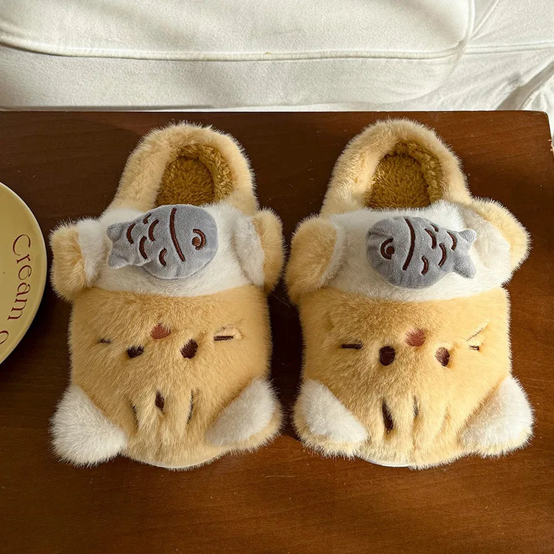 Chaussons Chaton gourmand