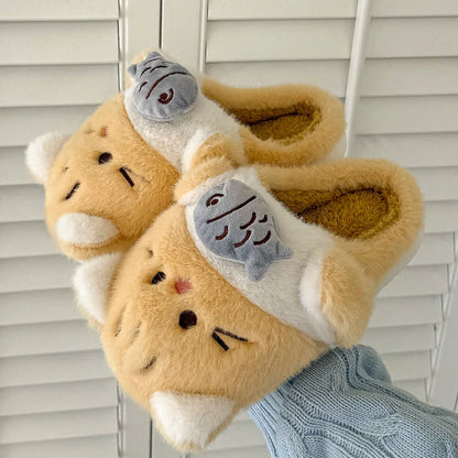 Chaussons Chaton gourmand