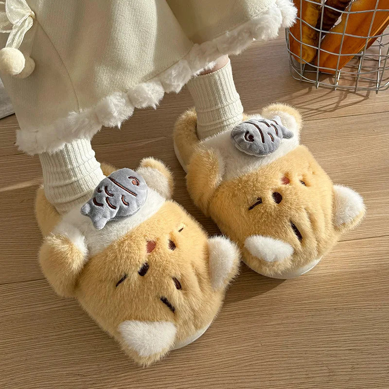 Chaussons Chaton gourmand