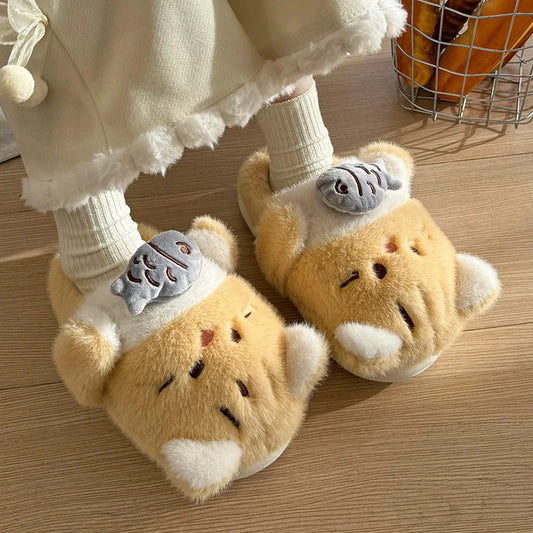 Chaussons Chaton gourmand