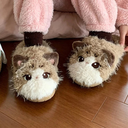 Chaussons Chaton câlin à nœud